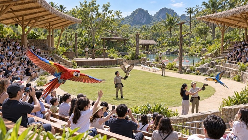 travel the world without a passport at safari can gio in vietnam picture 3