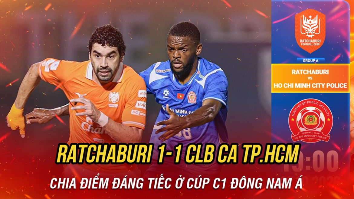 Kết quả bóng đá hôm nay 7/10: CLB TP.HCM chia điểm với đại diện Thái Lan