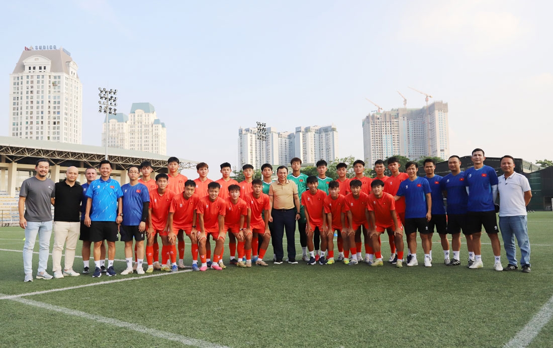 chu tich vff khich le u15 viet nam truoc them u15 world cup festival 2026 hinh anh 1