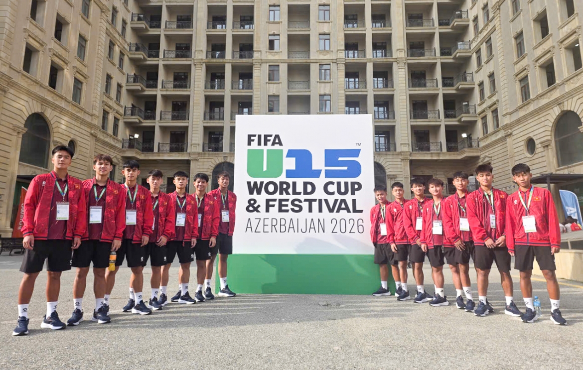 Xem trực tiếp U15 Việt Nam vs U15 Bosnia tại U15 World Cup 2026 ở đâu?