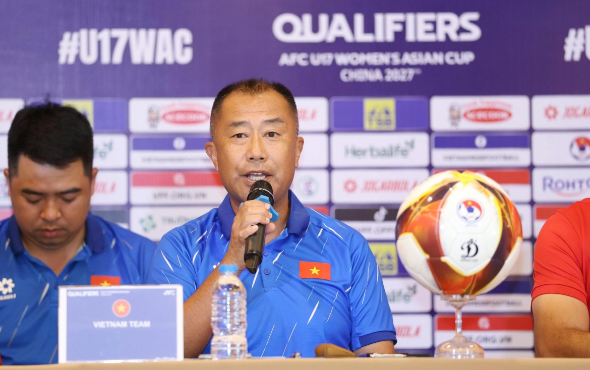 U17 nữ Việt Nam quyết thắng ở vòng loại U17 nữ châu Á 2027 với dàn cầu thủ 14 tuổi