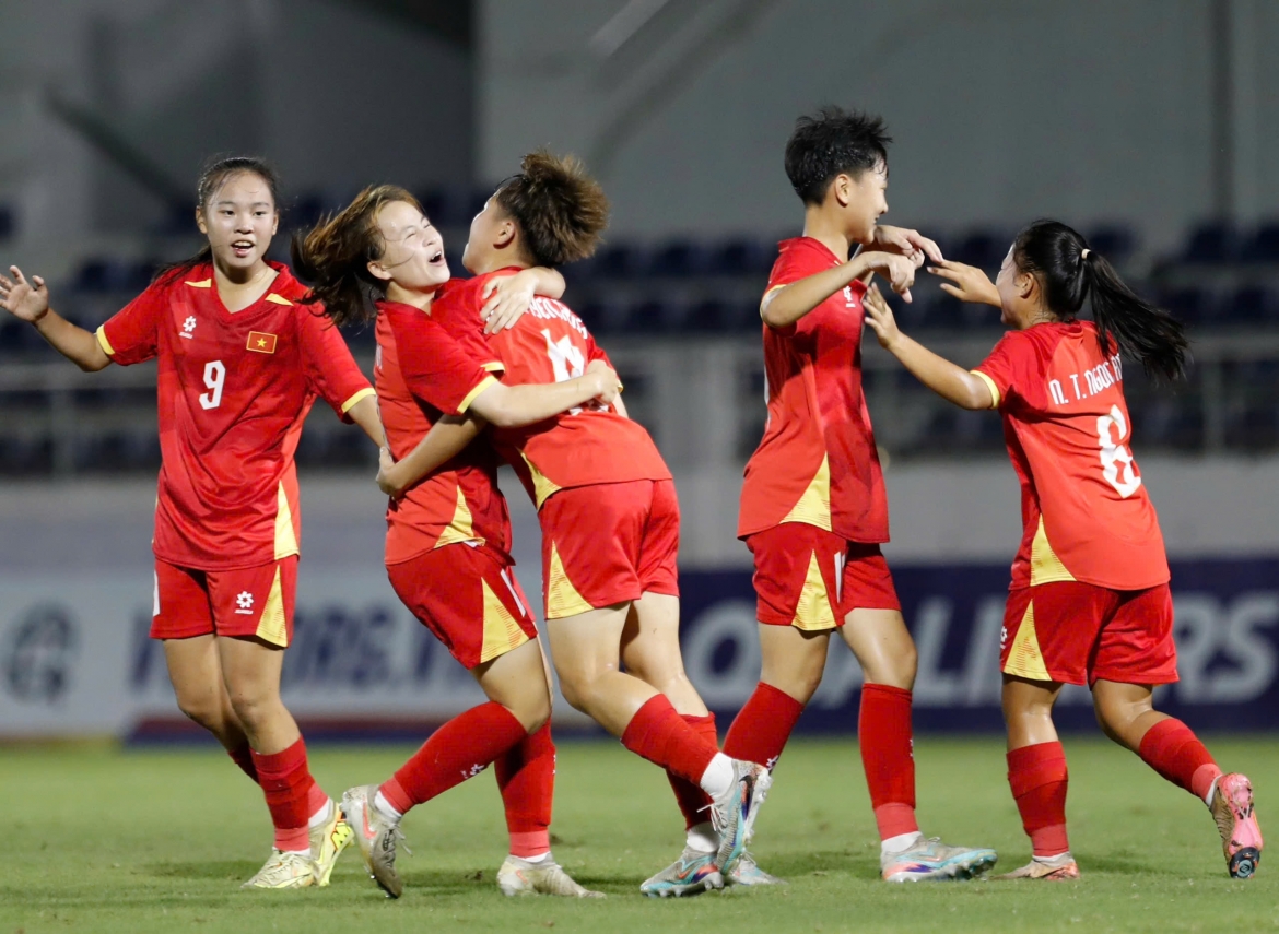 u17 nu viet nam nhan thuong lon sau khi gianh ve du vck chau A 2027 hinh anh 1