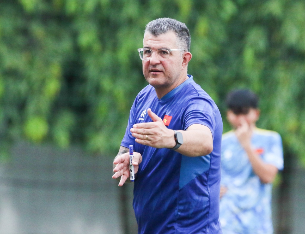 HLV Cristiano Roland đặt mục tiêu lớn cùng U17 Việt Nam tại World Cup 2026