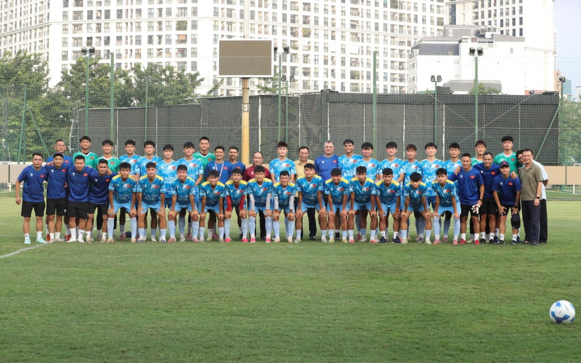 u17 viet nam thu lua voi loat doi thu chat luong truoc them u17 world cup 2026 hinh anh 1