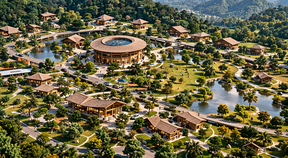 khoi cong cong vien safari ba vi, kien tao diem du lich sinh thai quy mo quoc te hinh anh 3