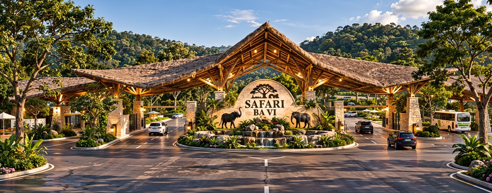 khoi cong cong vien safari ba vi, kien tao diem du lich sinh thai quy mo quoc te hinh anh 2