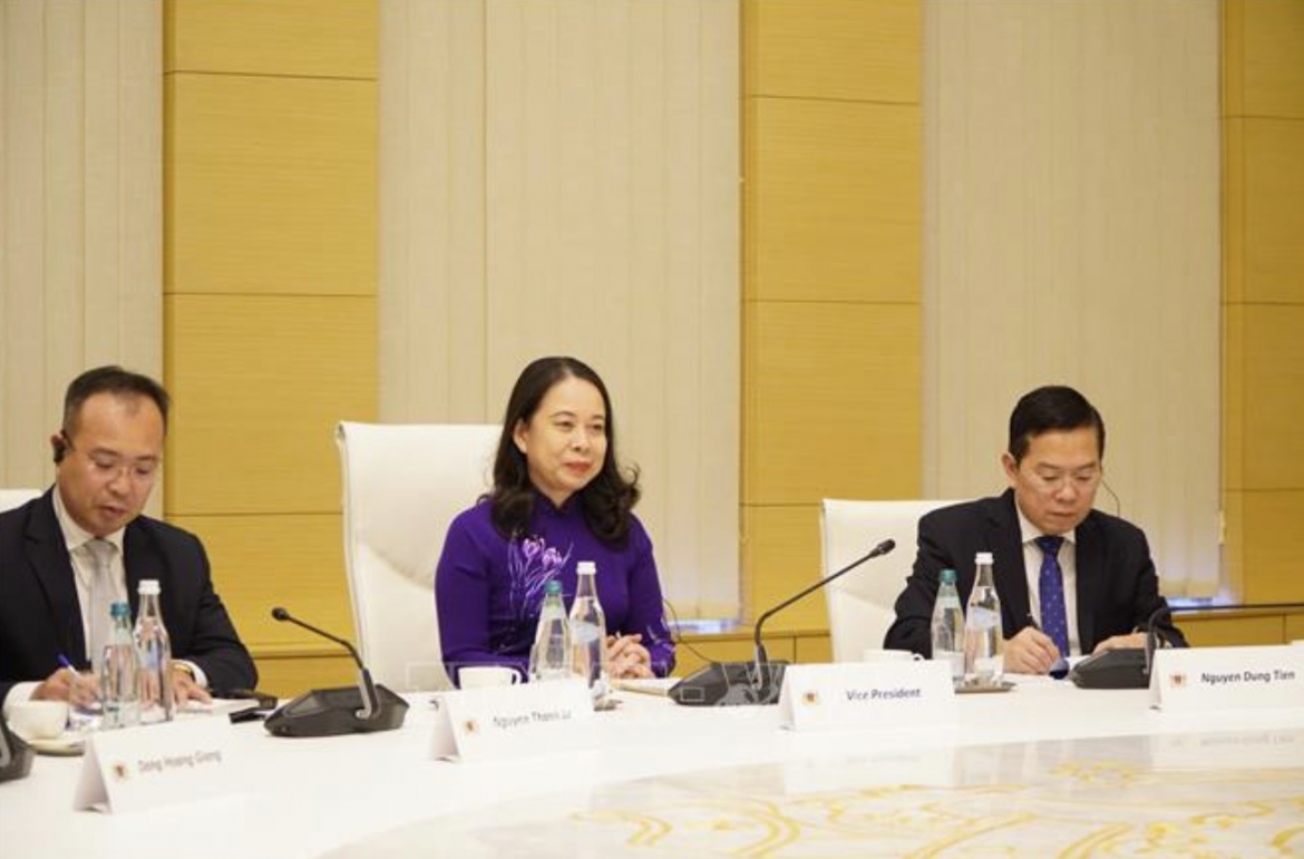 vice president vo thi anh xuan holds talks with georgian prime minister picture 2