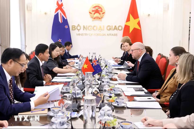 hanoi political consultation maps out vietnam-new zealand cooperation priorities picture 1