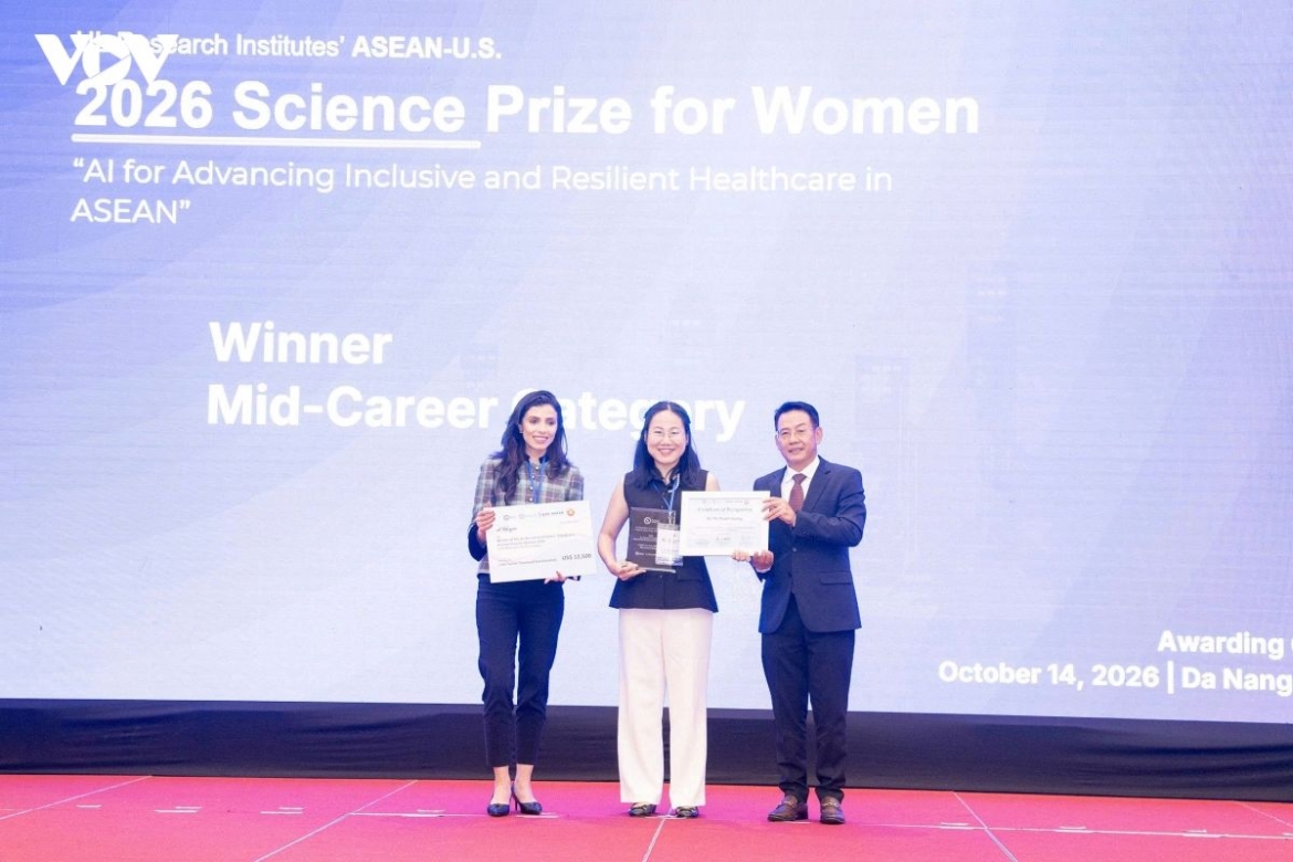 vietnamese scientist wins asean-us science prize for women 2026 picture 1
