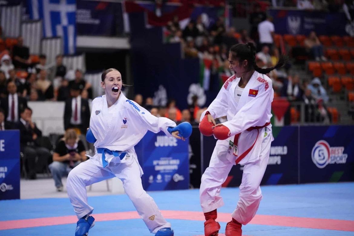 vietnamese teenager claims silver at world youth karate championships picture 1