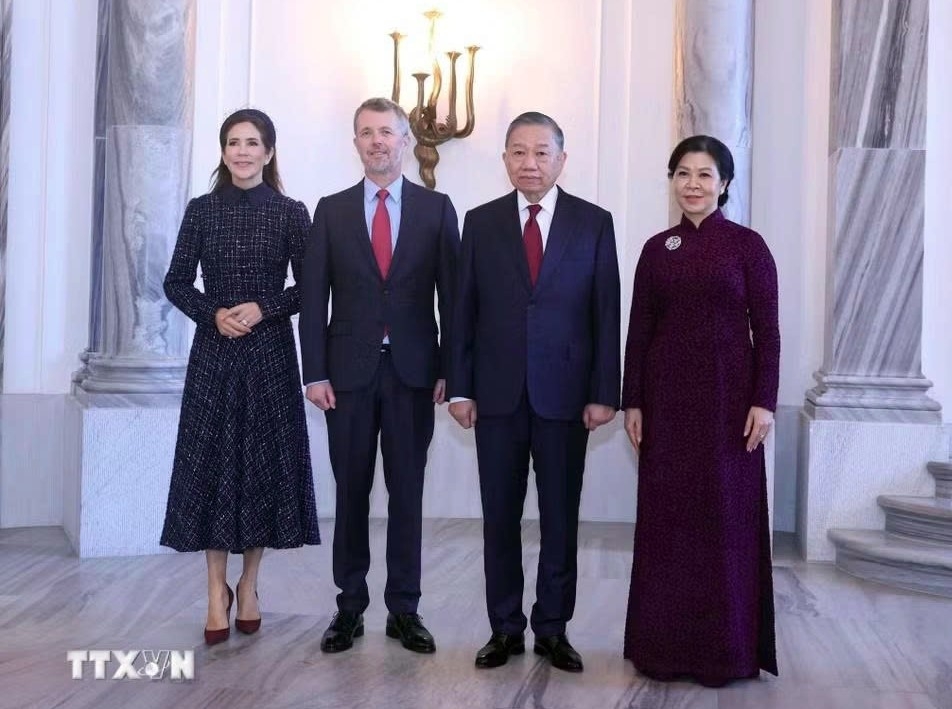 vietnamese top leader to lam and spouse meet with king and queen of denmark picture 4