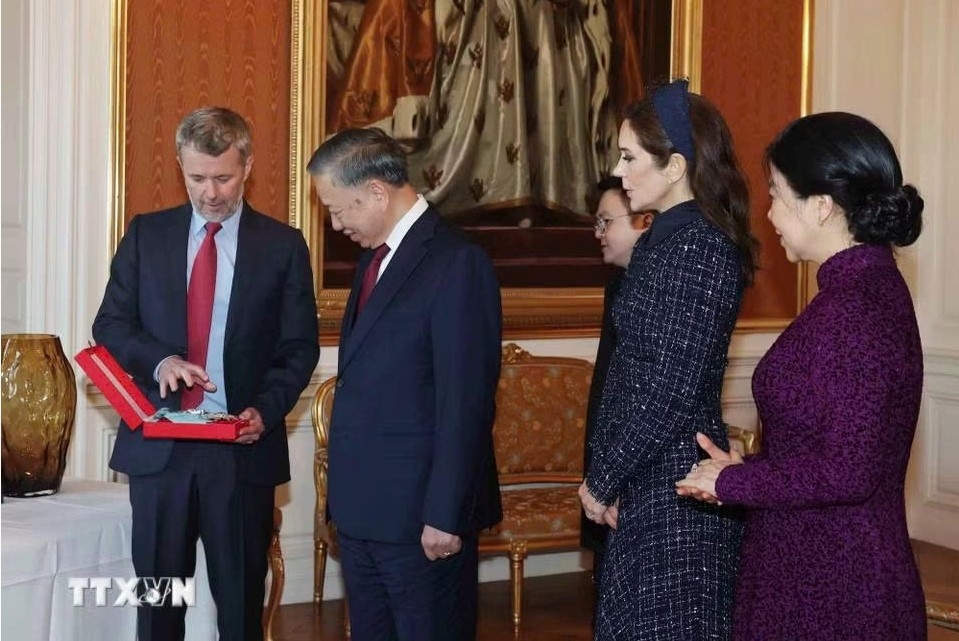 vietnamese top leader to lam and spouse meet with king and queen of denmark picture 5