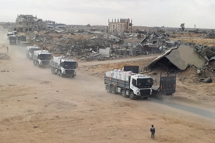 UAE chuyển 789 tấn hàng viện trợ đến Gaza