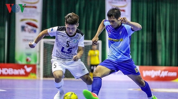 Sanatech Sanest Khanh Hoa beat Thai Son Nam at National Futsal HDBank