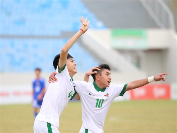Indonesia win Danang’s U15 tournament title