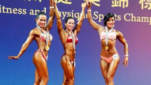 Bodybuilders win 7 golds in Macau