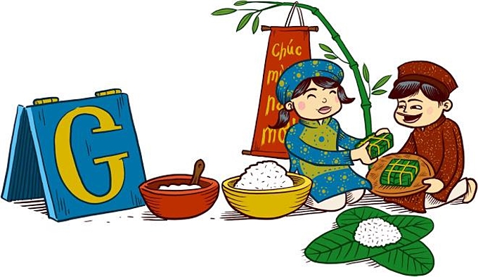 Five Google Doodles that have depicted Vietnamese culture