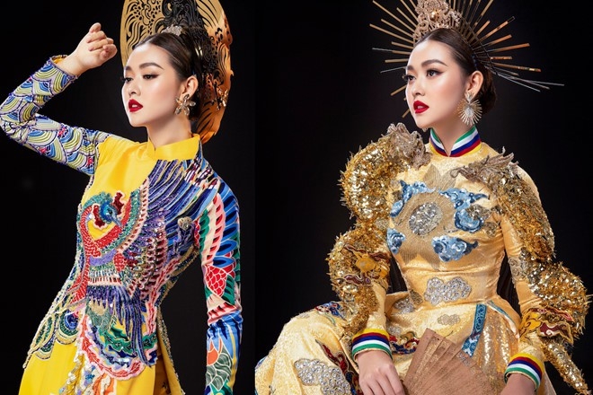 Tuong San claims national costume win at Miss International 2019