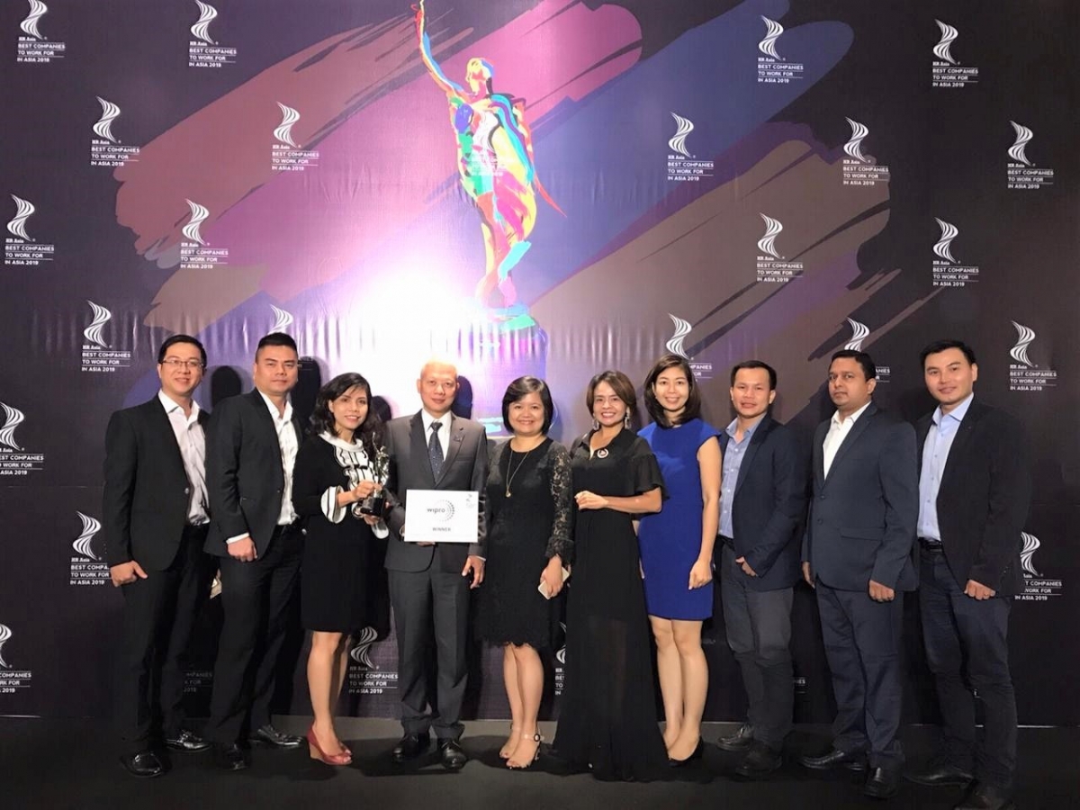 Wipro wins HR Asia’s Best Companies to Work For 2019 Award for second year