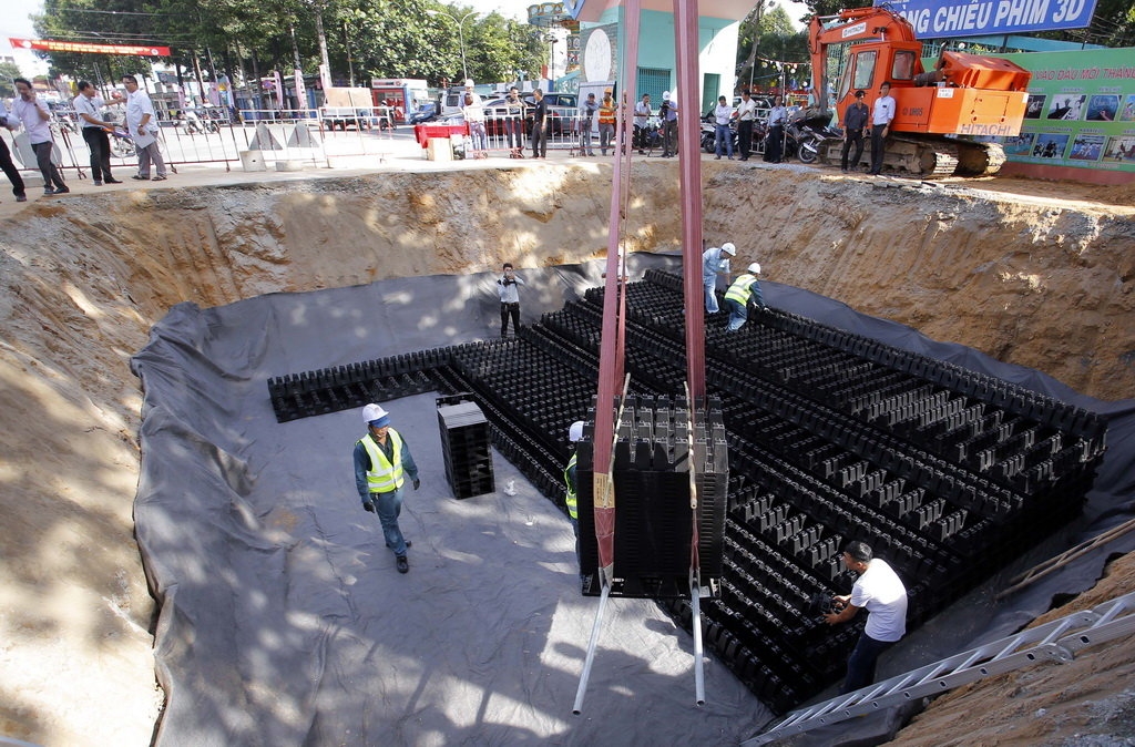 Ho Chi Minh City starts building anti-flood reservoir