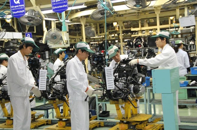 Industrial index up 6.5 per cent in seven months