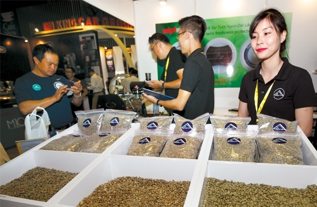 Firms aim for higher profits by selling processed coffee