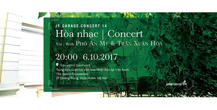 Pho An My, Tran Xuan Hoa to perform at Hanoi’s JF Garage Concert 14