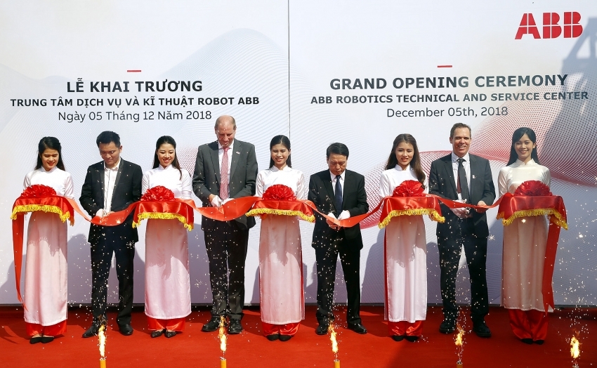 ABB opens Vietnam’s first robotics technical and service centre