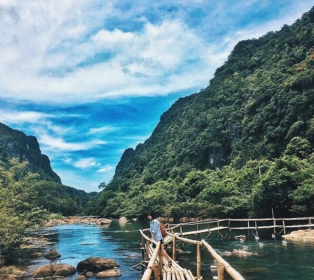 Stunning beauty of Nuoc Mooc Stream in Quang Binh