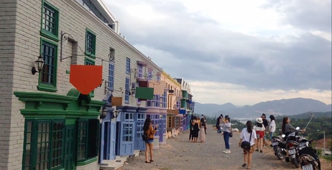 Colourful villas in Nha Trang, new attraction for youth