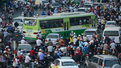 HCM City targets reduced traffic jams, flooding next year