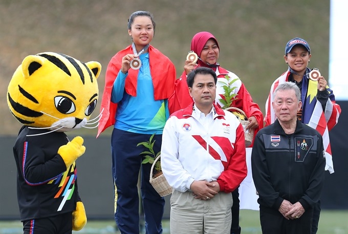 Oanh wins first medal for Vietnam at SEA Games