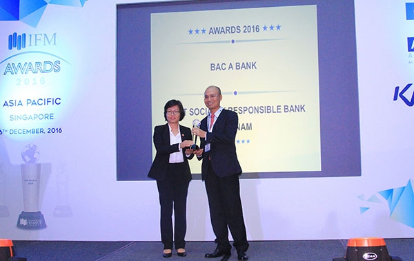 BAC A BANK earns eminent award from International Finance Magazine