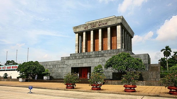 Historic buildings around Ba Dinh Square