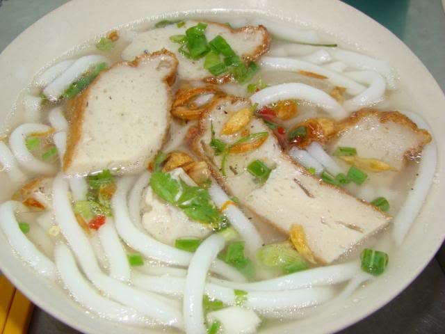 Fish cake noodles a Phan Rang speciality