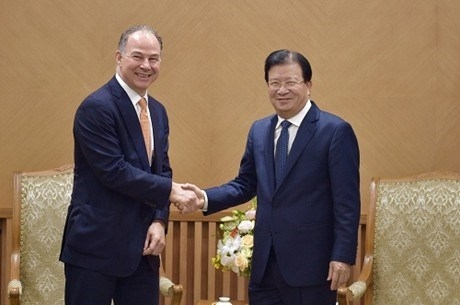Deputy PM hosts CEO of US energy company