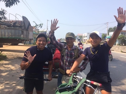 Grandpa walks the length of Vietnam