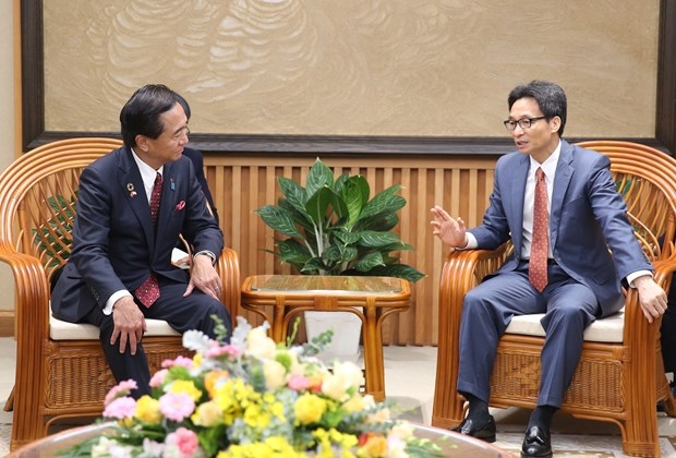 Deputy PM greets Japan’s Kanagawa Governor