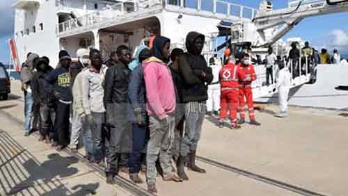 Italy's coastguard says 1,230 migrants rescued on June 12