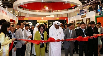 Local building materials on show in Dubai