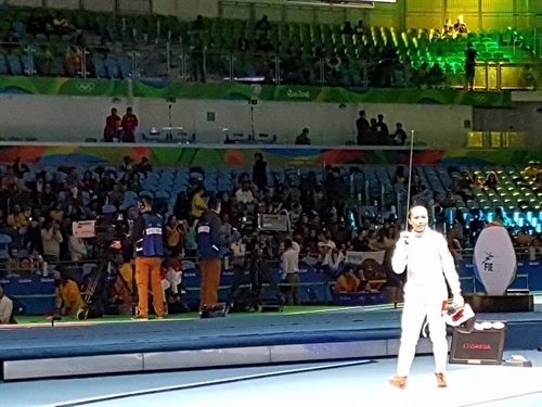 Fencer Anh out of Rio Games after two matches