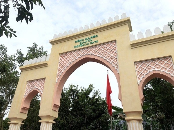Gate renovated to strengthen Vietnam-Morocco friendship