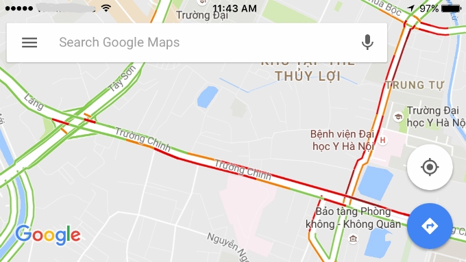 Google Maps turns green light on traffic updates in Vietnam