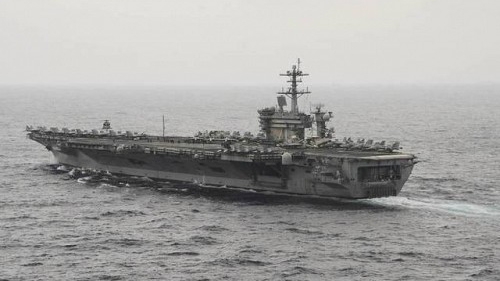 Pentagon chief to visit US aircraft carrier in East Vietnam Sea