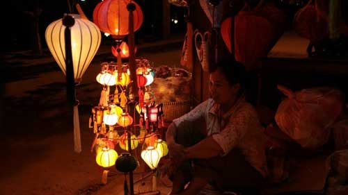 Hoi An embellished with traditional lanterns