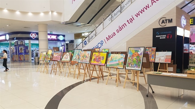 Drawing exhibition promotes safe farm produce