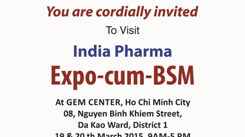 Indian Pharma Expo to be organized in Vietnam this March