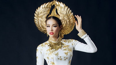 Beauties flaunt national costumes at Miss Universe