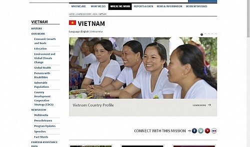 USAID Vietnam mission announces new director, deputy director