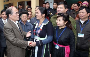 NA Chairman meets Lang Son voters